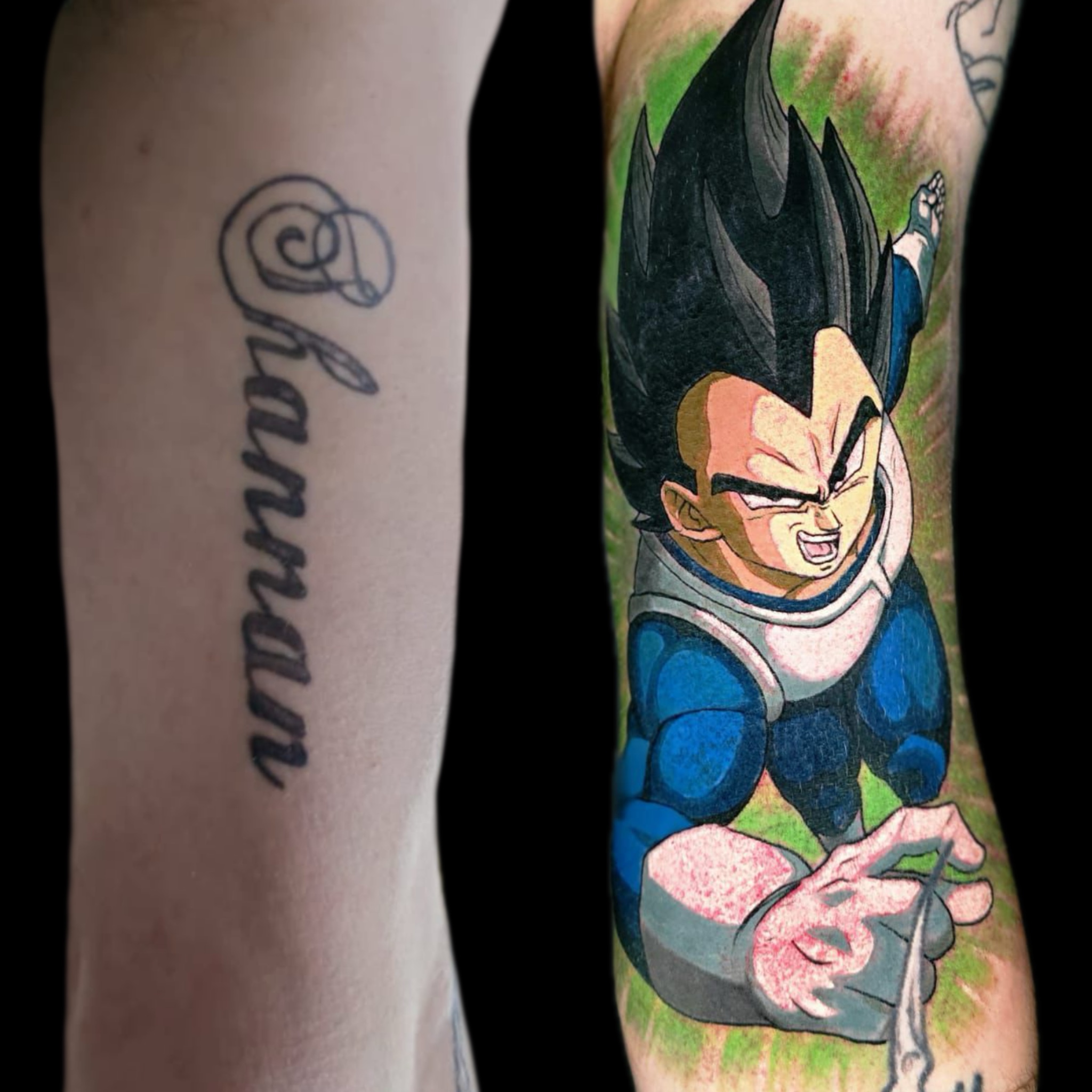 Cover-up tattoo — Salvation Tattoo Studio